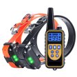 Dog Training Collar with 800 yards Wireless Remote WaterProof&Rechargeable for 2 dogs