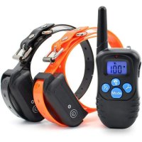 Rechargable 330YD Remote Dog Training Shock Collar for 2 Dog