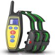 2 in 1 Dog Training Collar Automatic Anti Bark Control with Remote Rechargeable and Rainproof for 2 dogs