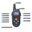 dog training collar with walkie talkie Remote Control Distance Up to 3280Ft for 3 dogs