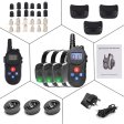 dog training collar with walkie talkie Remote Control Distance Up to 3280Ft for 3 dogs