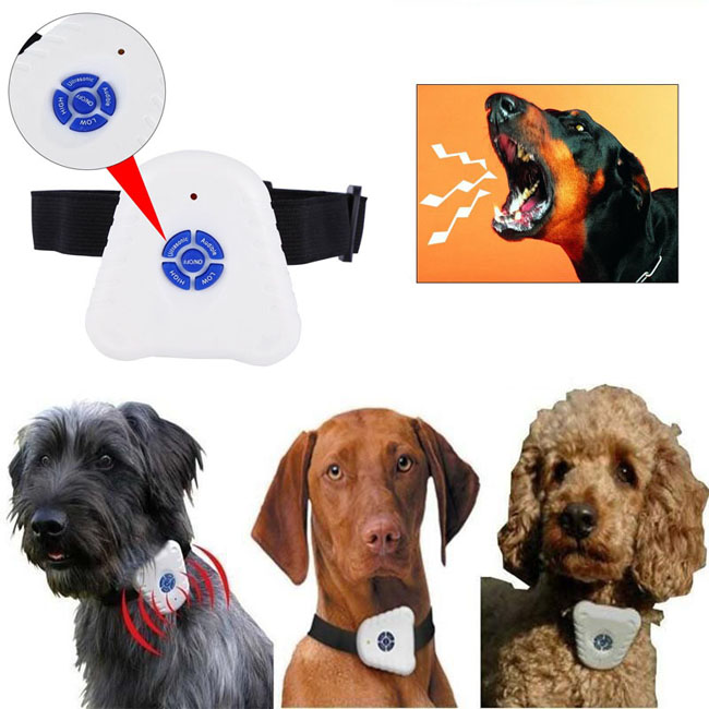 No Bark Dog Training Collar Automatic Anti Bark Collar Sound adjustable