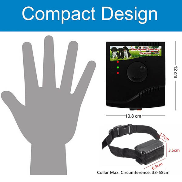 Rechargeable Electronic Dog Fence Wired Containment System