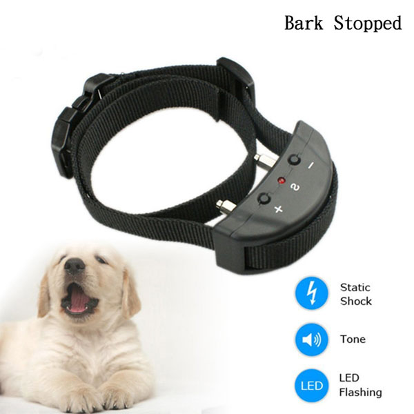 No Bark Dog Training Collar Automatic Anti Bark Collar Sound adjustable