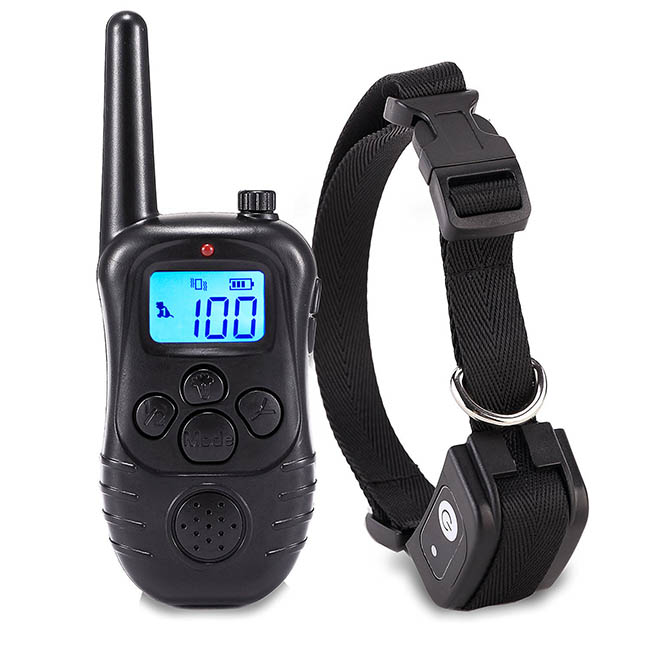 Dog Training Collar with Wireless Remote WaterProof&Rechargeable