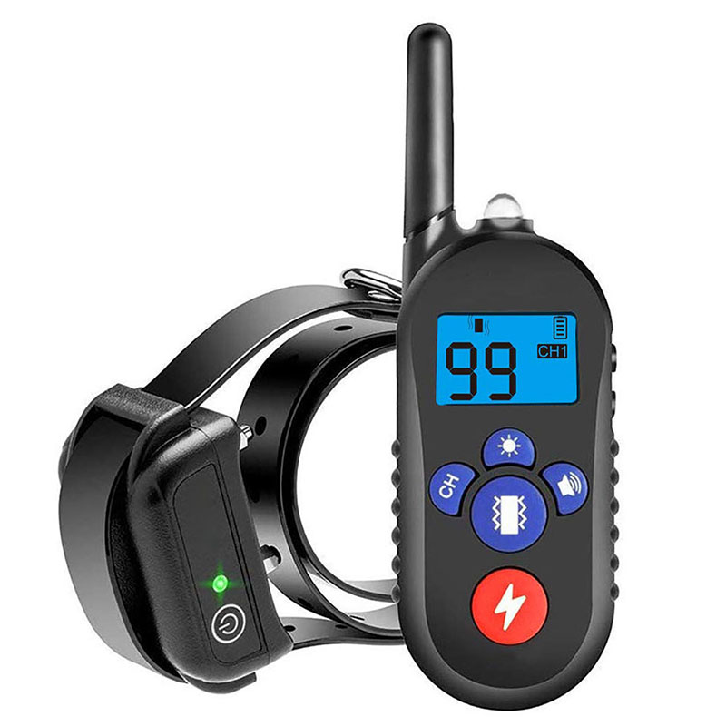 Dog training collar waterproof and Rechargeable for 1 dog