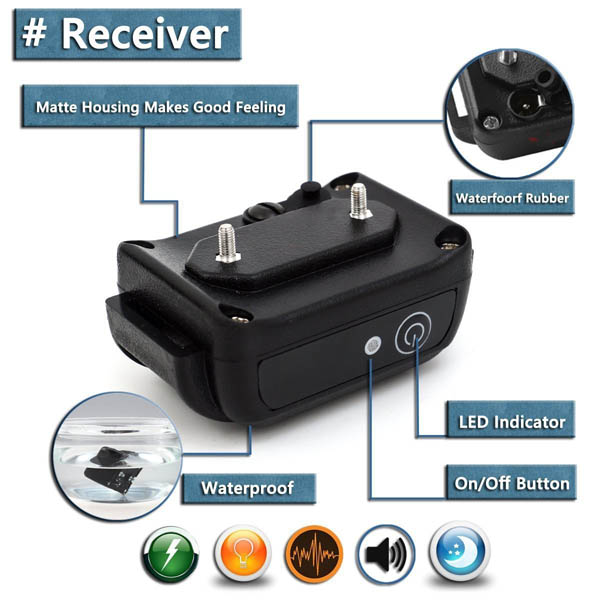 Rechargeable and Waterproof Dog Remote Control M86 Transmitter