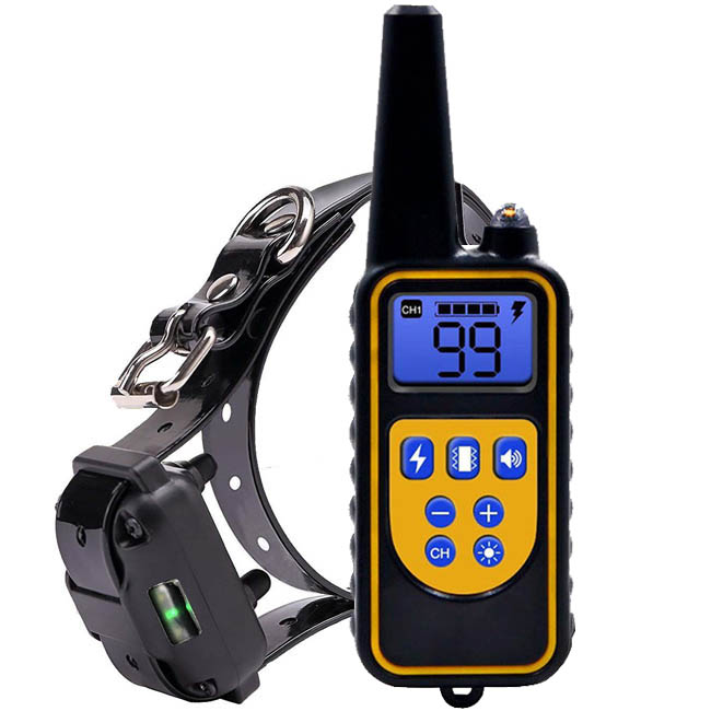 800 yards Dog Training Collar with Wireless Remote WaterProof&Rechargeable